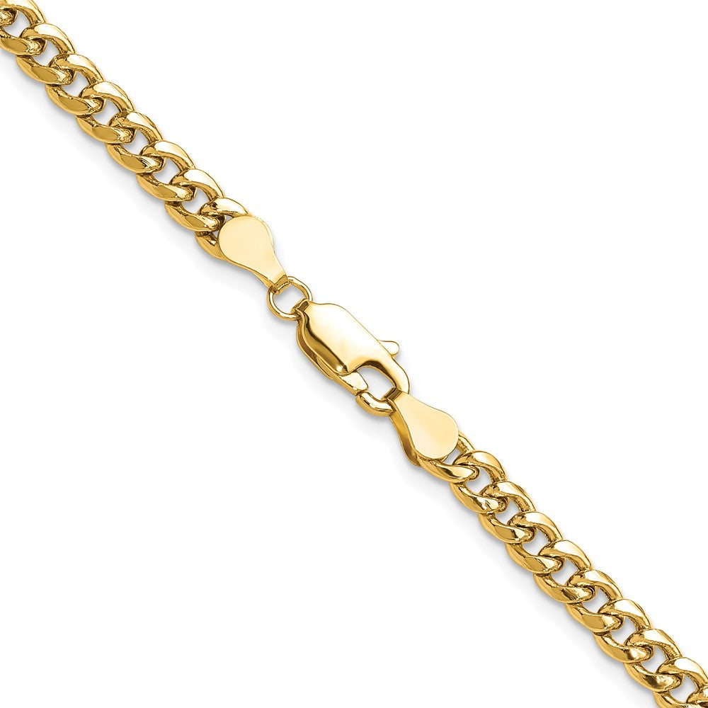 4.5mm Semi-Solid Miami Cuban Chain