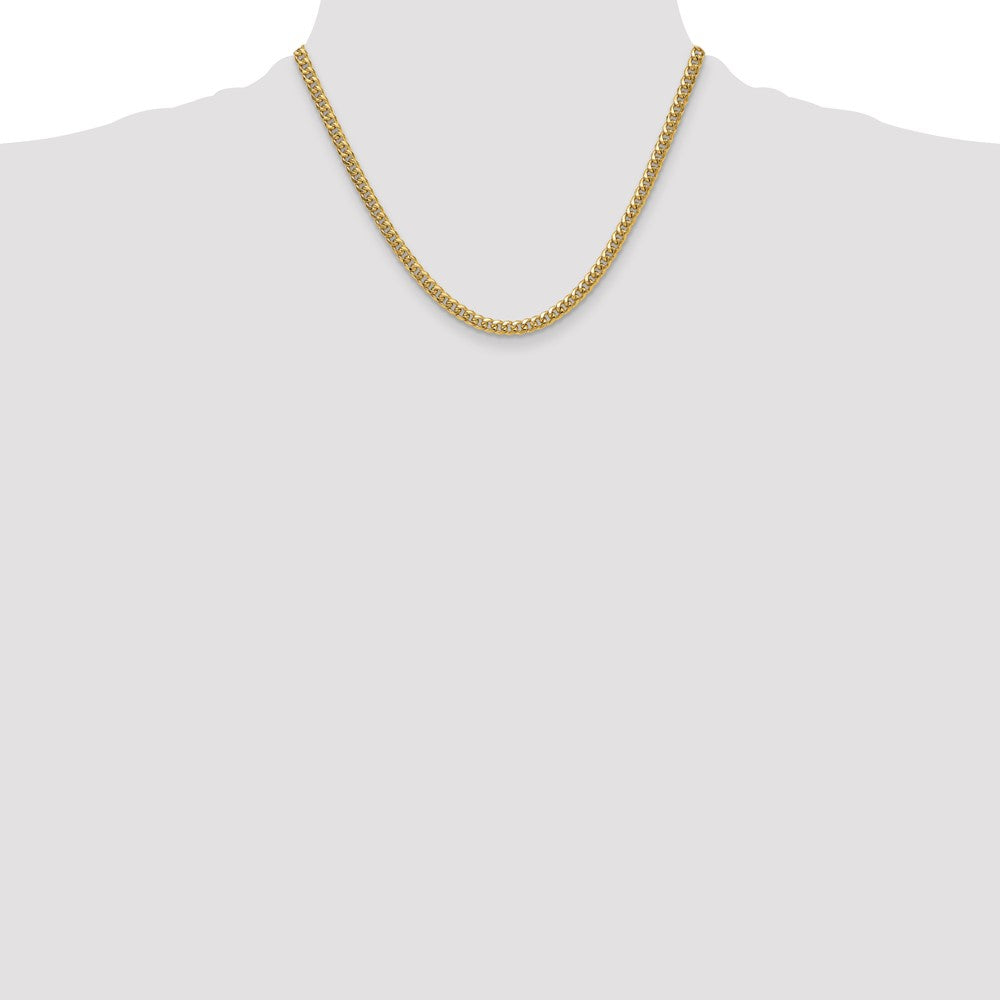 4.5mm Semi-Solid Miami Cuban Chain