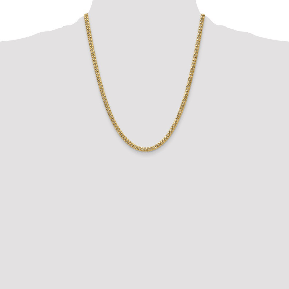 4.5mm Semi-Solid Miami Cuban Chain