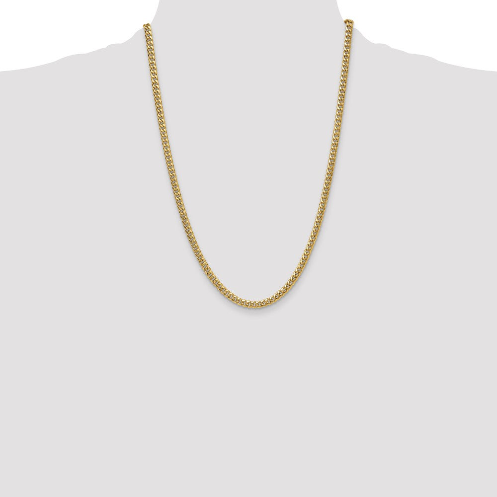 4.5mm Semi-Solid Miami Cuban Chain