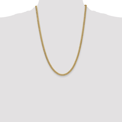 4.5mm Semi-Solid Miami Cuban Chain