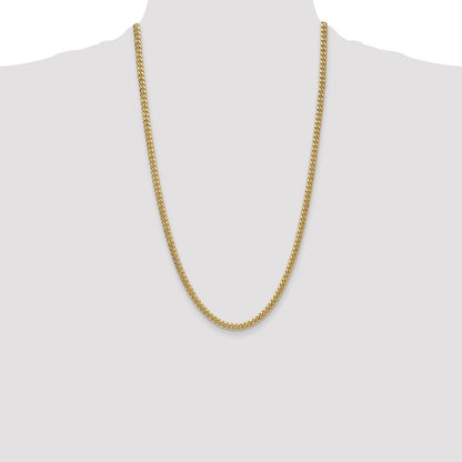 4.5mm Semi-Solid Miami Cuban Chain