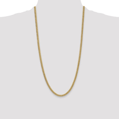 4.5mm Semi-Solid Miami Cuban Chain