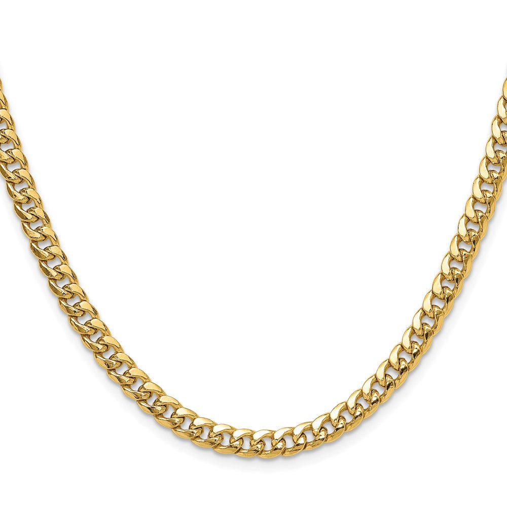 5.25mm Semi-Solid Miami Cuban Chain