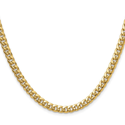5.25mm Semi-Solid Miami Cuban Chain