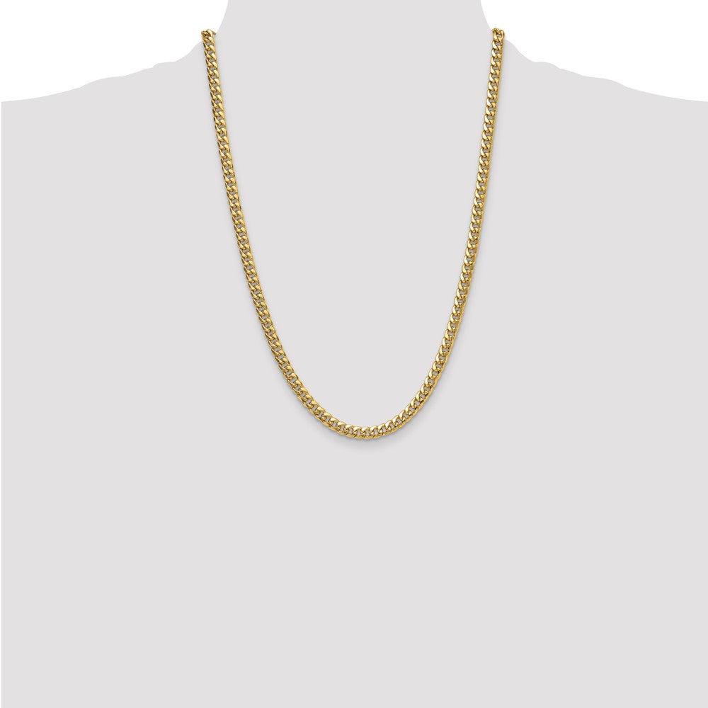 5.25mm Semi-Solid Miami Cuban Chain
