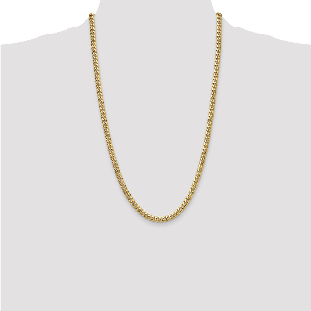 5.25mm Semi-Solid Miami Cuban Chain