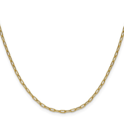2.2mm Semi-Solid Beveled Paperclip Chain