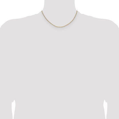 2.2mm Semi-Solid Beveled Paperclip Chain