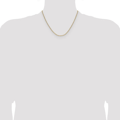 2.2mm Semi-Solid Beveled Paperclip Chain