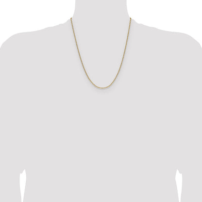 2.2mm Semi-Solid Beveled Paperclip Chain