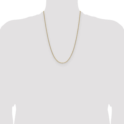 2.2mm Semi-Solid Beveled Paperclip Chain
