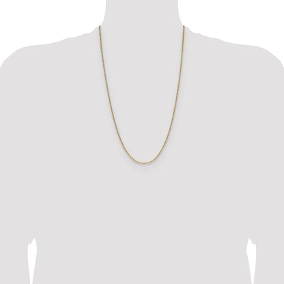 2.2mm Semi-Solid Beveled Paperclip Chain