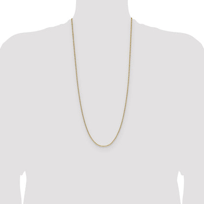 2.2mm Semi-Solid Beveled Paperclip Chain