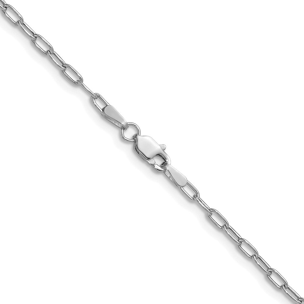 2.2mm Semi-Solid Beveled Paperclip Chain