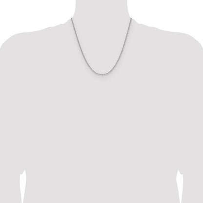 2.2mm Semi-Solid Beveled Paperclip Chain