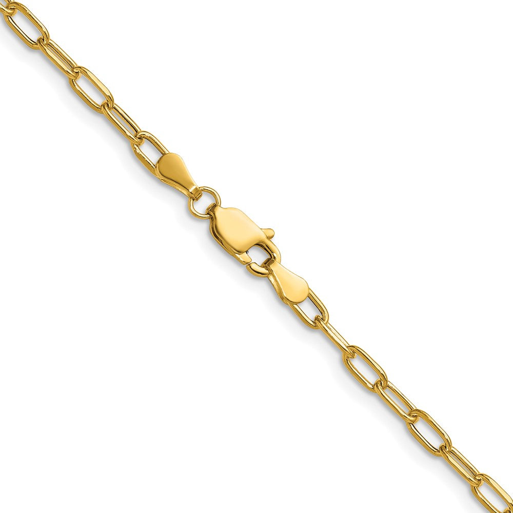 3.0mm Semi-Solid Beveled Paperclip Chain