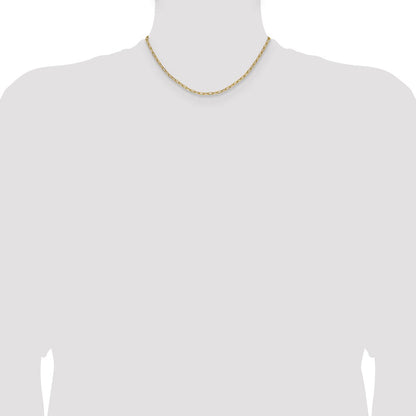 3.0mm Semi-Solid Beveled Paperclip Chain