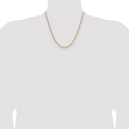 3.0mm Semi-Solid Beveled Paperclip Chain
