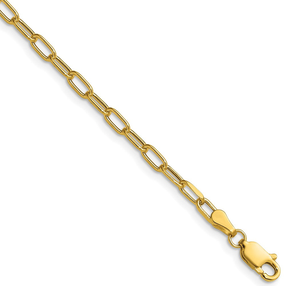 3.0mm Semi-Solid Beveled Paperclip Chain