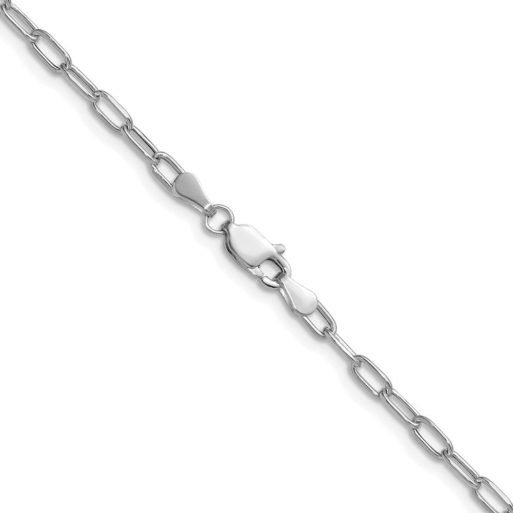 3.0mm Semi-Solid Beveled Paperclip Chain