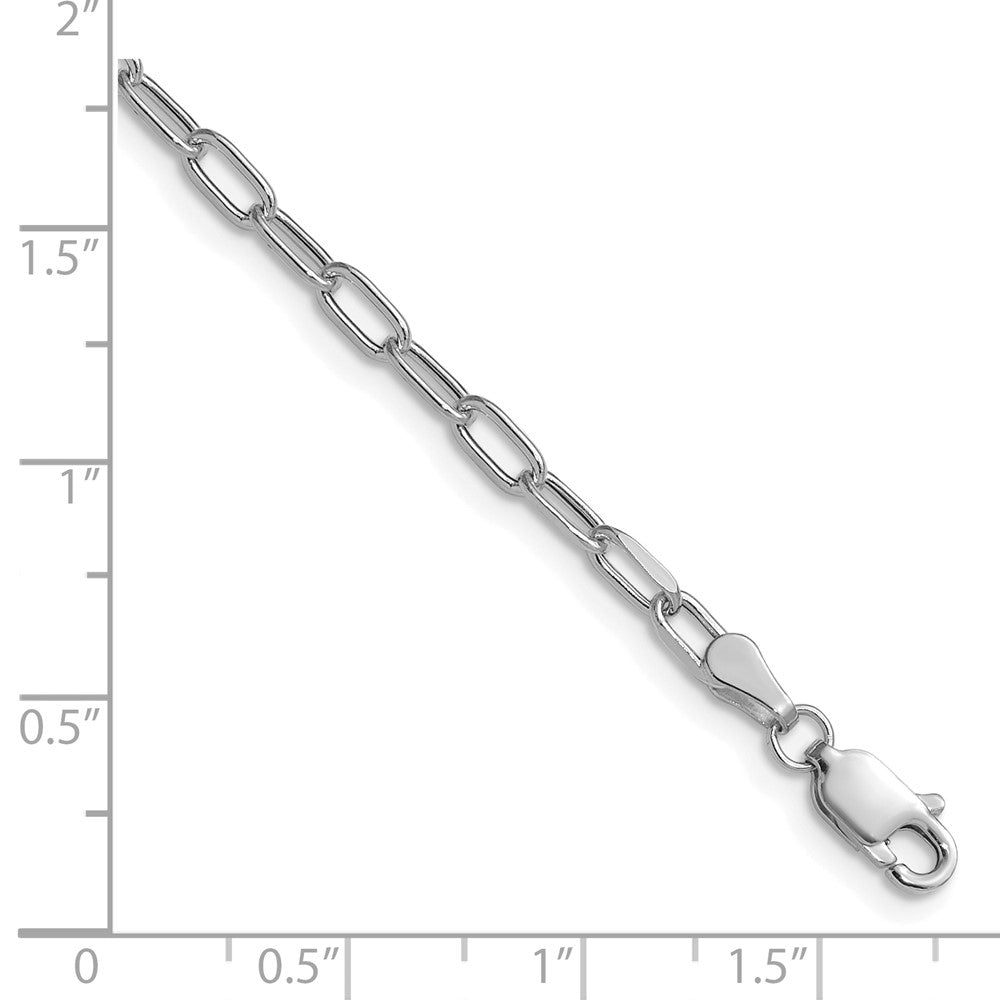 3.0mm Semi-Solid Beveled Paperclip Chain