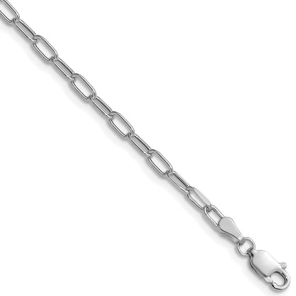 3.0mm Semi-Solid Beveled Paperclip Chain