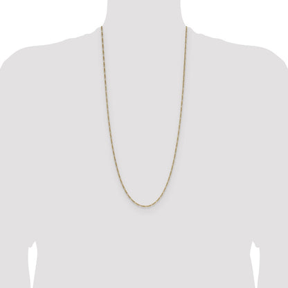 1.9mm Semi-Solid Figaro Chain