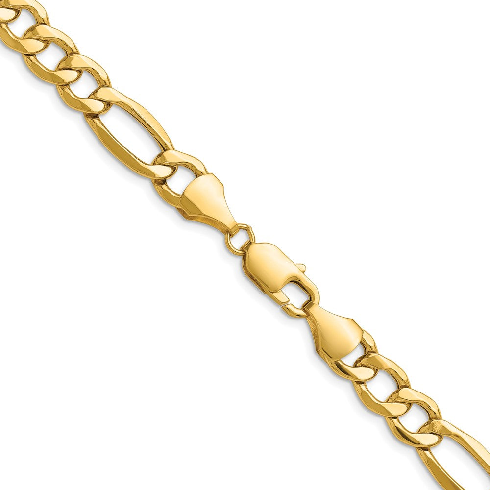 9.4mm Semi-Solid Figaro Chain