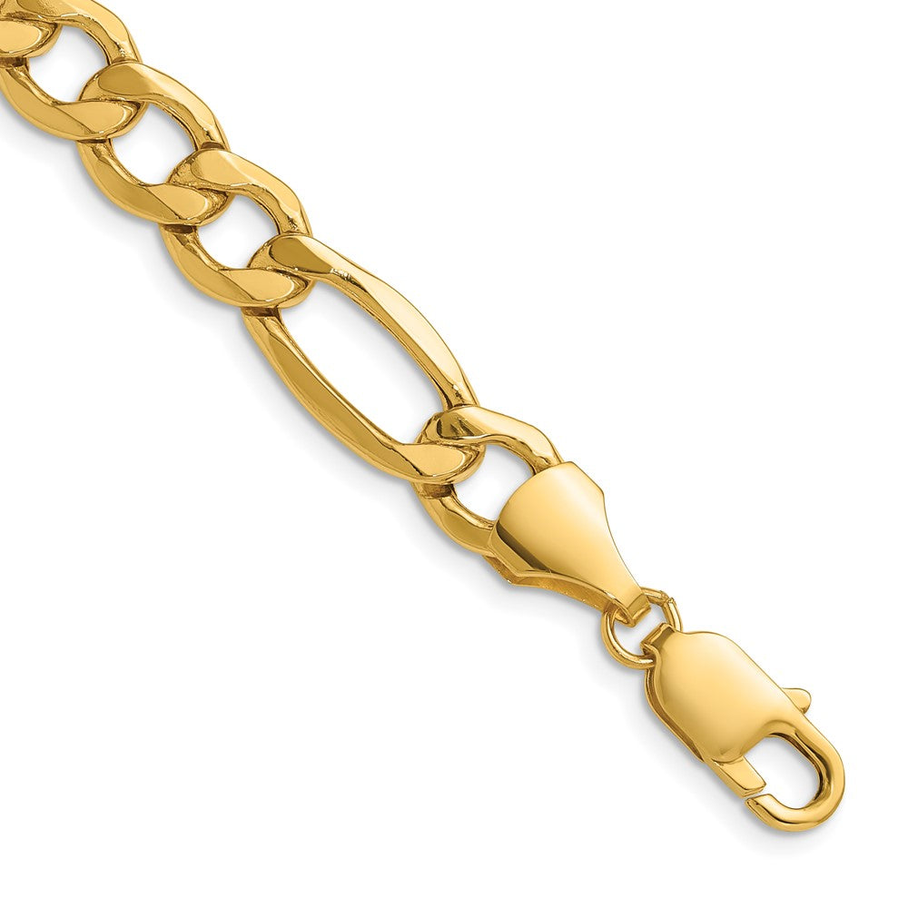 9.4mm Semi-Solid Figaro Chain
