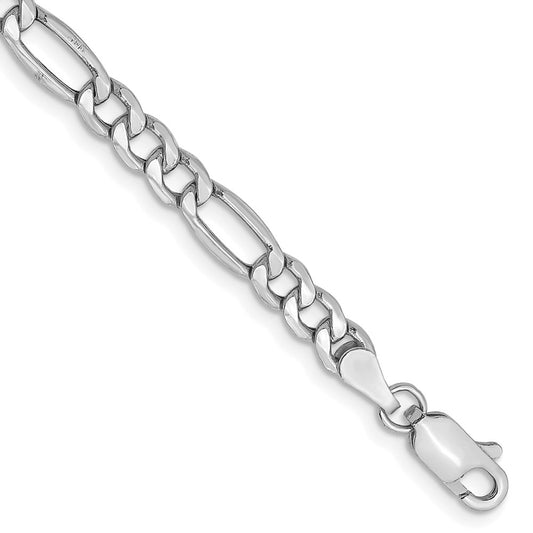 4.4mm Semi-Solid Figaro Chain