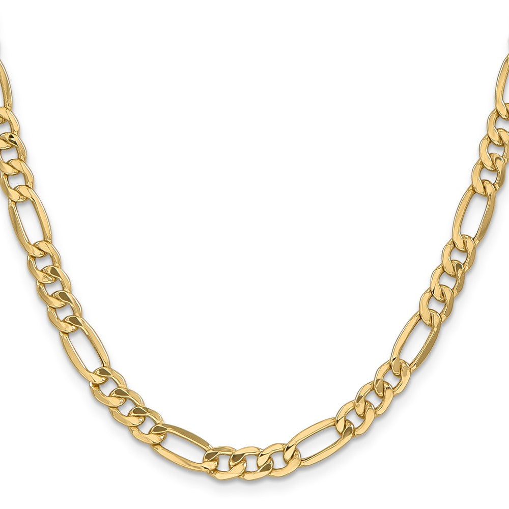 6.25mm Semi-Solid Figaro Chain