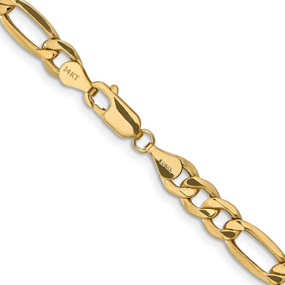 6.25mm Semi-Solid Figaro Chain