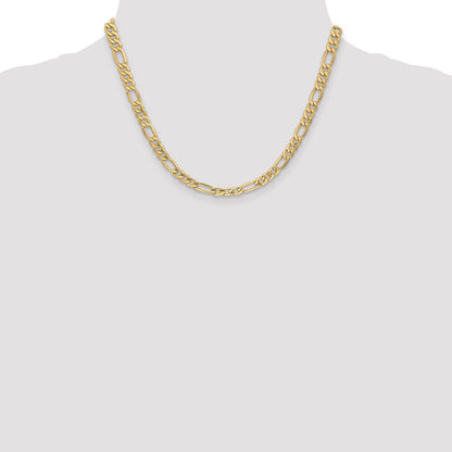 6.25mm Semi-Solid Figaro Chain