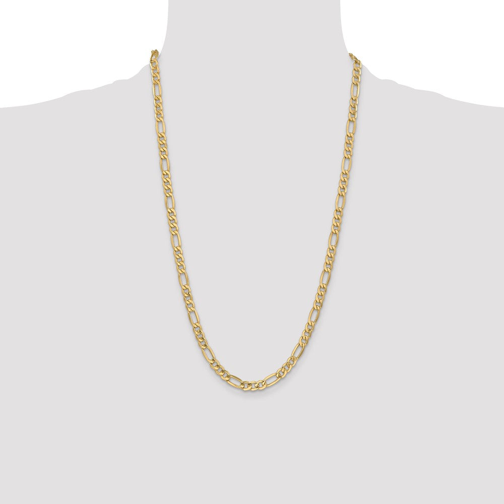 6.25mm Semi-Solid Figaro Chain