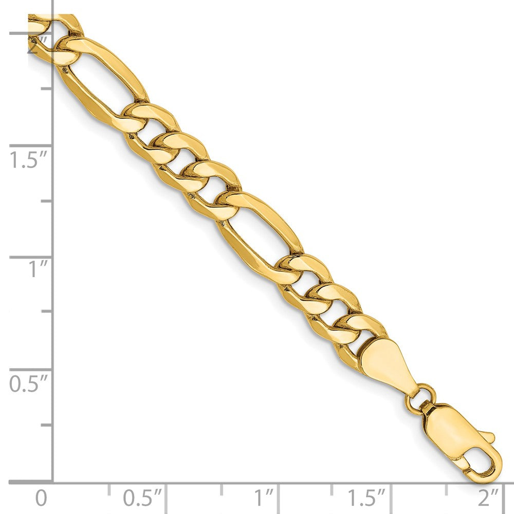6.25mm Semi-Solid Figaro Chain