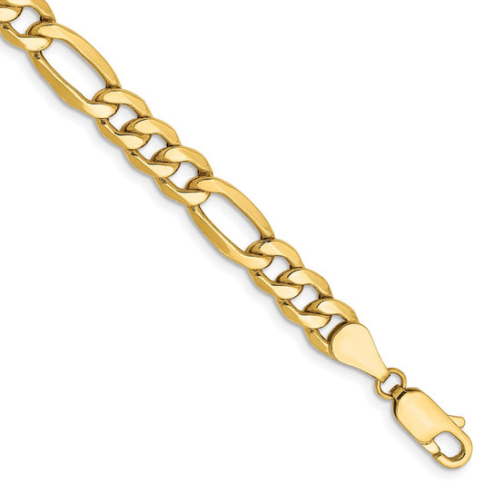 6.25mm Semi-Solid Figaro Chain