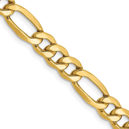 6.25mm Semi-Solid Figaro Chain