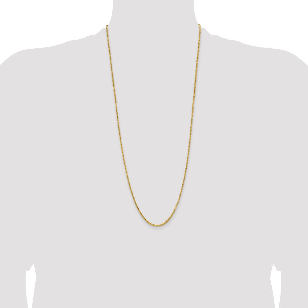 2mm Byzantine Chain - Yellow Gold