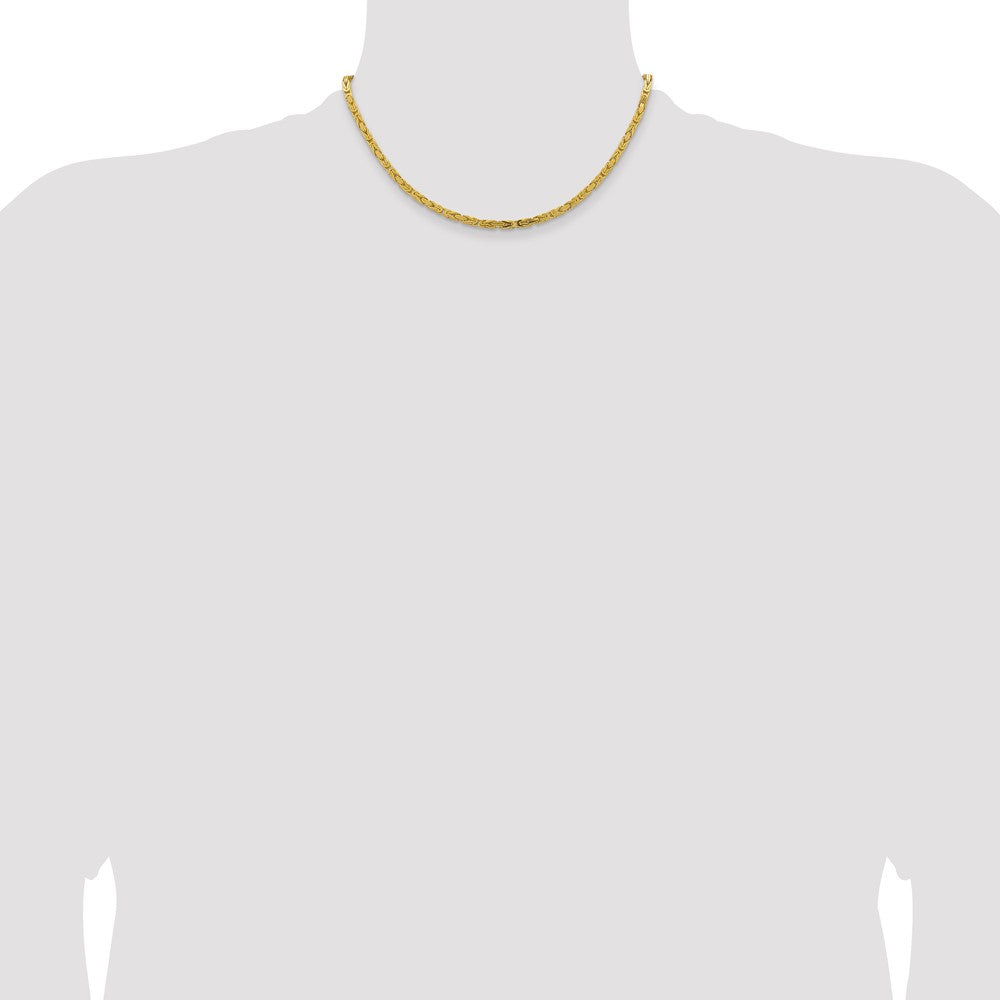 3.25mm Byzantine Chain