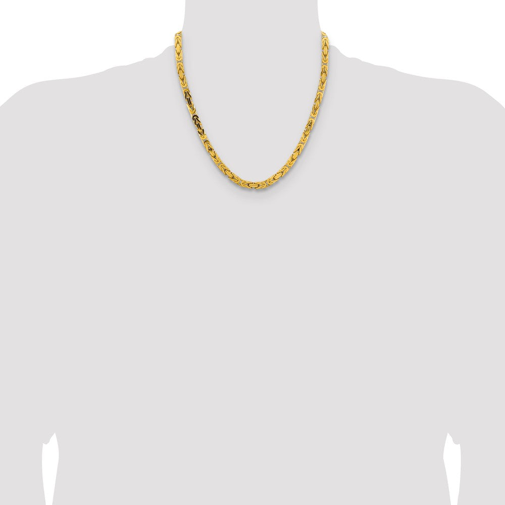 5.25mm Byzantine Chain