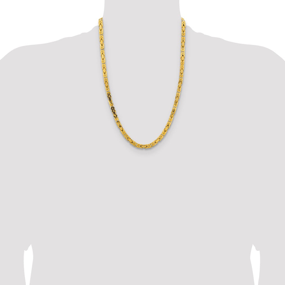 5.25mm Byzantine Chain