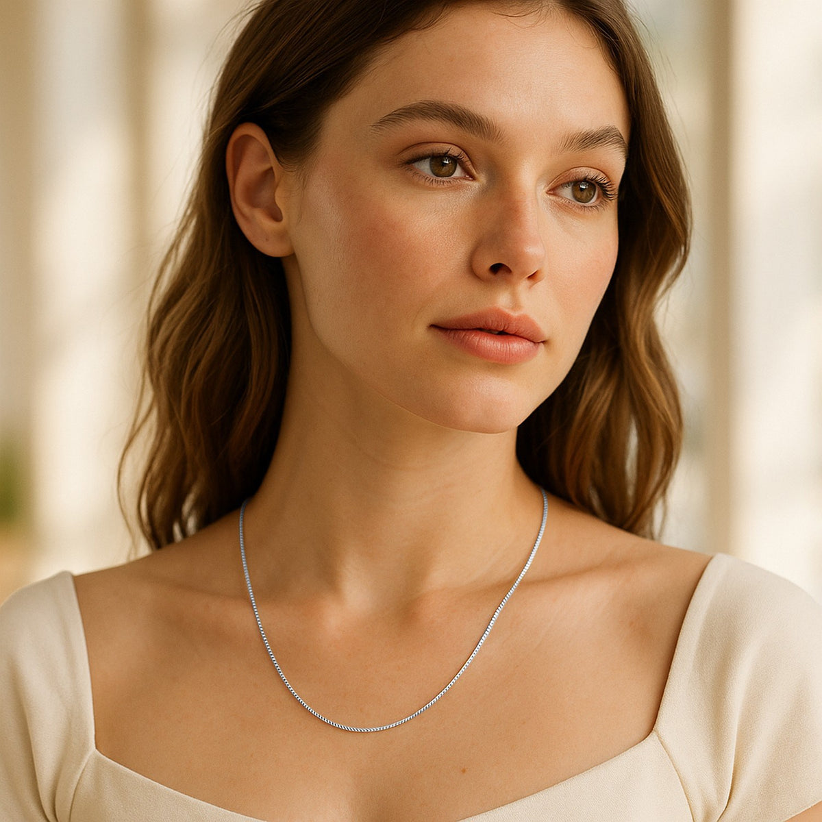 14k Classic Box Chain