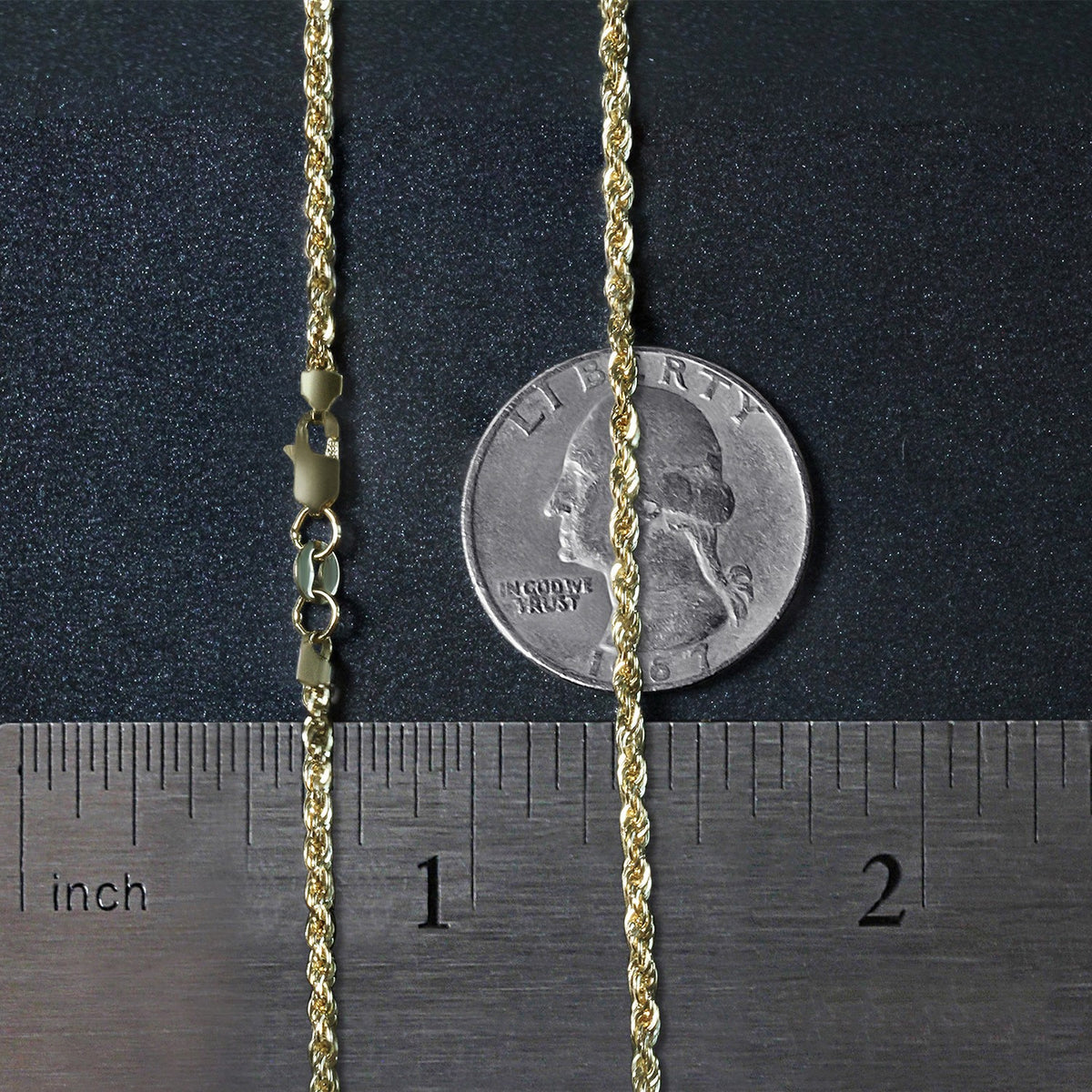 14k Light Rope Chain