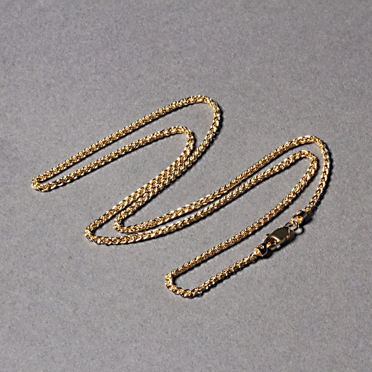 14k Round Wheat Chain