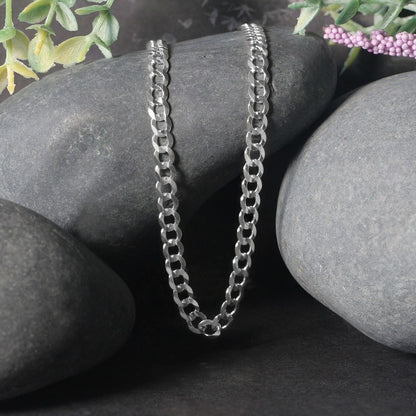 14k Solid Curb Chain