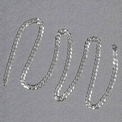 14k Solid Curb Chain