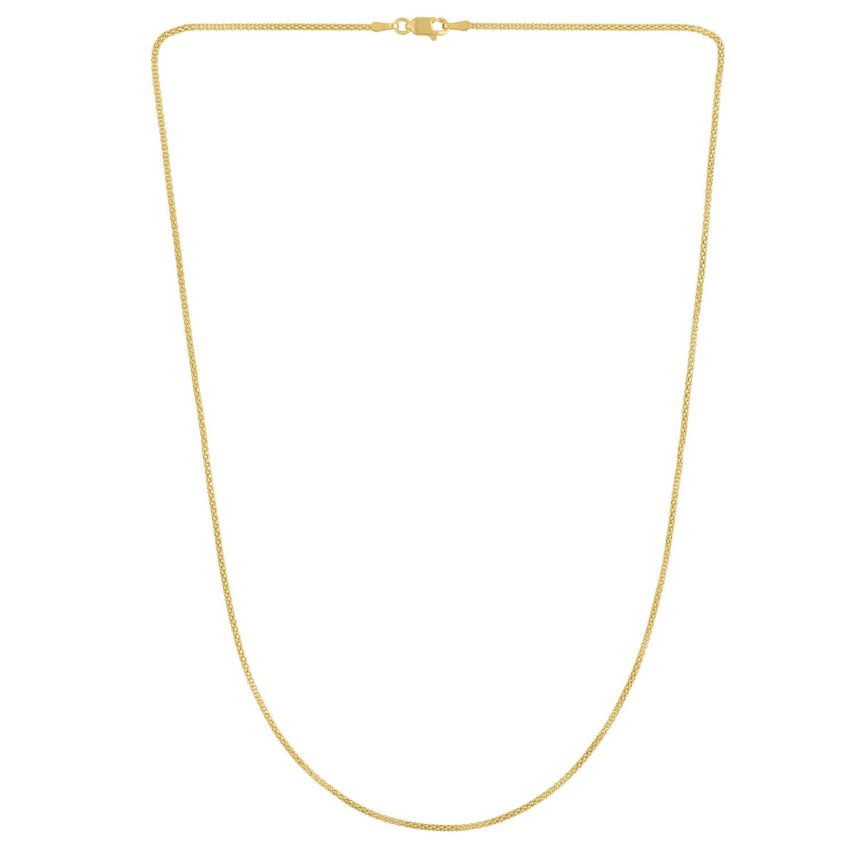 Popcorn Chain in 14k Yellow Gold