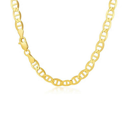 14k Yellow Gold Mariner Link Chain