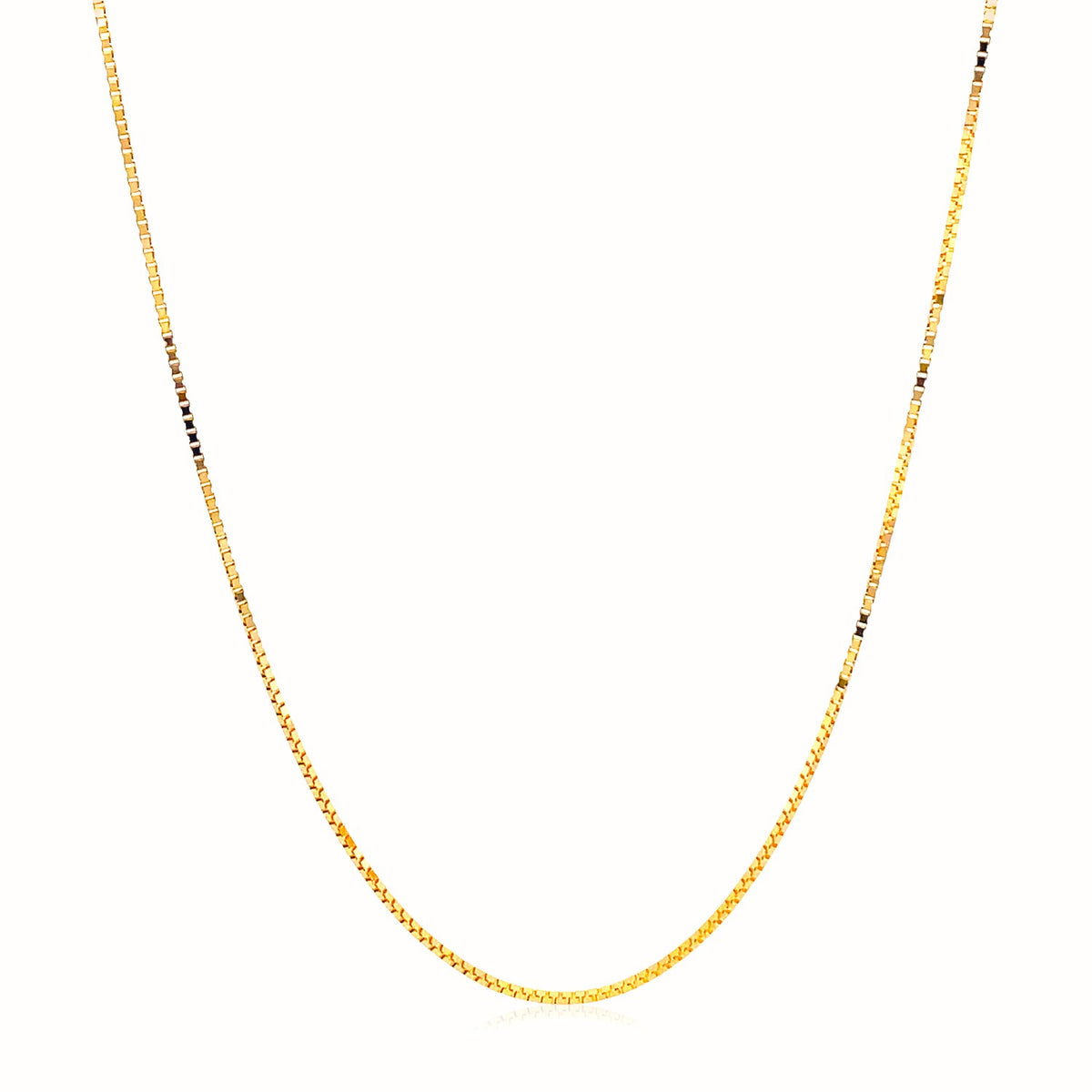 14k Adjustable Box Chain